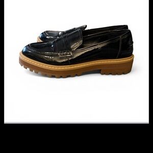 Vince Camuto Black Mckella Platform Penny Loafer